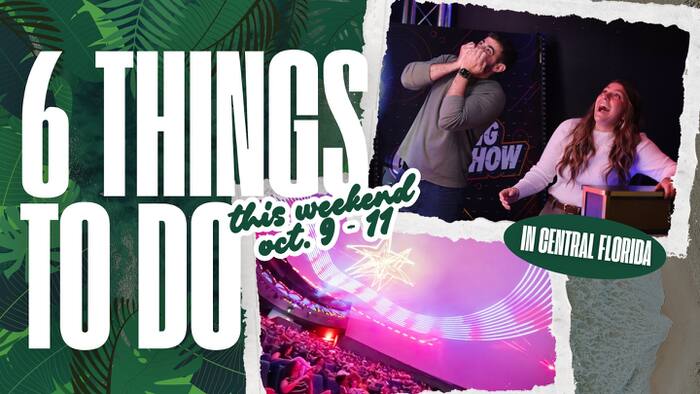 6️⃣ Things to do in Orlando this weekend (Oct. 9-11) | lasers, soccer ...