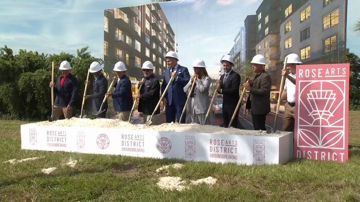 RoseArts District construction begins at former Lake Orlando golf course