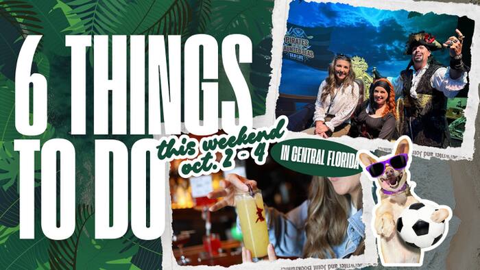 6️⃣things to do in Orlando this weekend (Oct. 2-4): SEA LIFE pirates ...