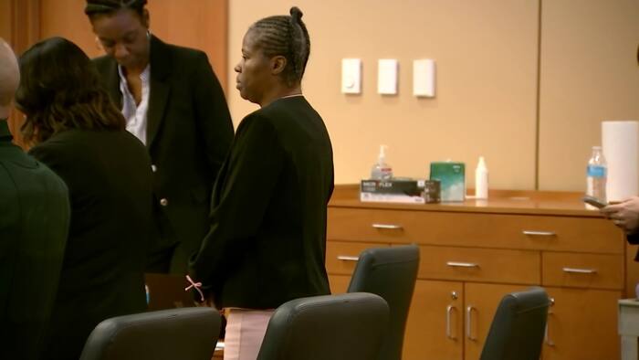 Jurors see bloody knife, surveillance video in trial of woman accused ...