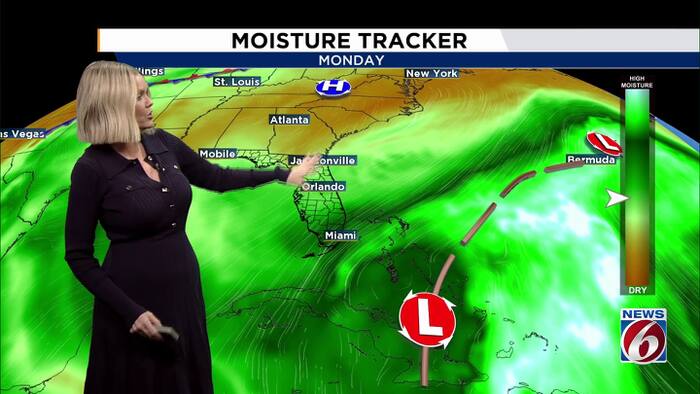 Dangerous surf, coastal flooding to continue as rain chances increase ...