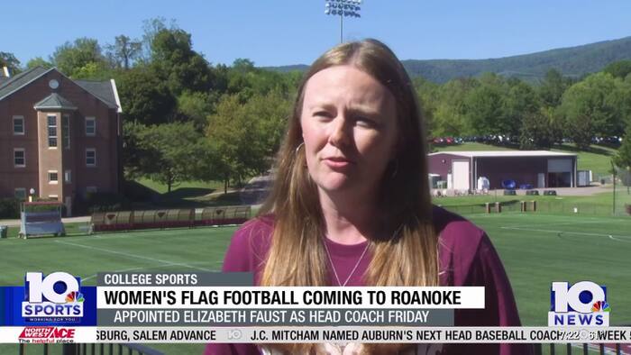 Roanoke College welcomes Elizabeth Faust as programs first Women's Flag Football Coach