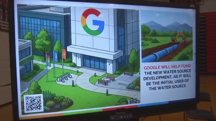Google hosts Botetourt County open house as supporters, protesters ...
