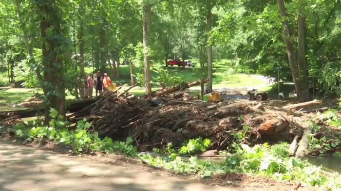 Patrick County community still trapped by flood debris days after heavy rain