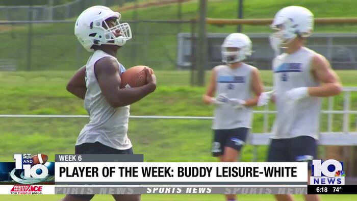 Alleghany's Buddy Leisure-White earns Week 6 honors
