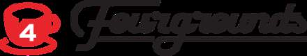 Fourgrounds Coffee logo (often searched as Foregrounds Coffee or Fairgrounds Coffee)