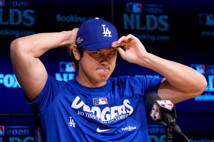 Ohtani's injuries lingering into postseason, and even he can't pinpoint what's behind them