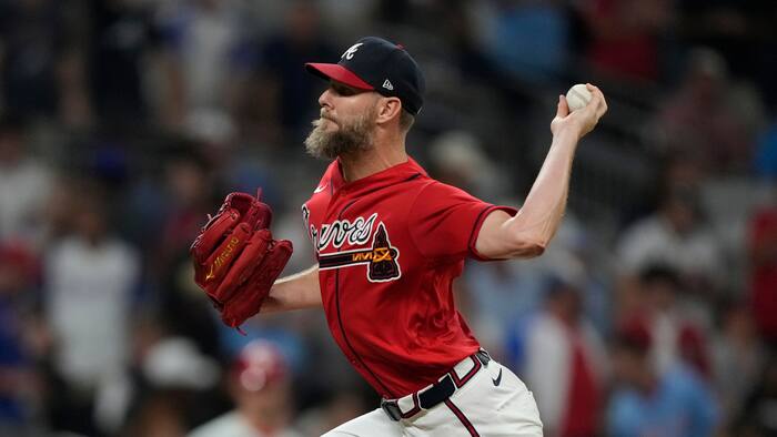 Braves' Sale fully rested for Game 3 against Dodgers