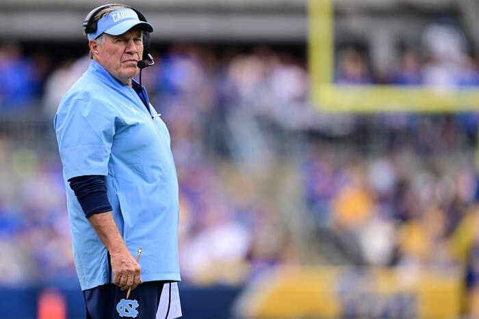 Billy Edwards Jr. leads UNC past ranked Pitt for Belichick's first ranked win