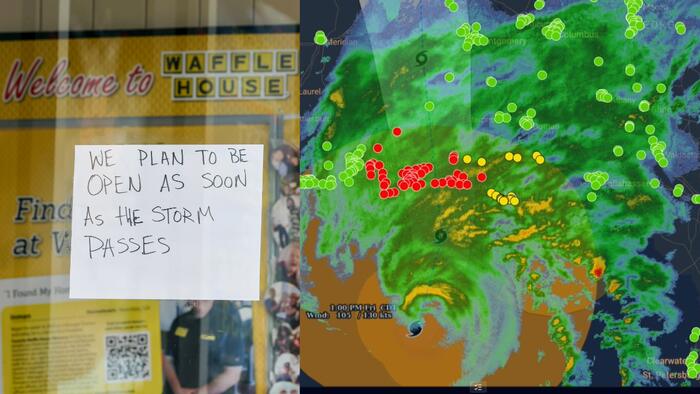 Yes, the Waffle House Index is real. How a Southern staple became an (unofficial!) hurricane metric