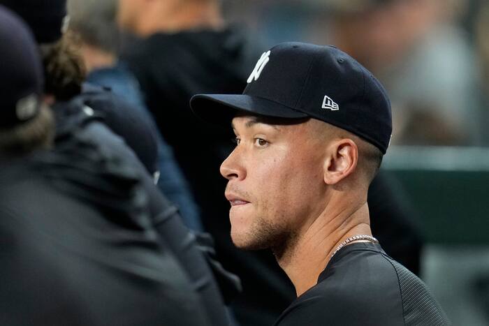 Aaron Judge left off Yankees' Division Series roster vs. Rays while he recover from calf strain