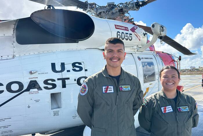 Coast Guard swimmer rescues 16 from capsized boat off Mexico