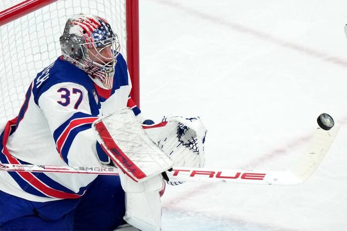Devils acquire Olympic goalie Hellebuyck from Winnipeg Jets