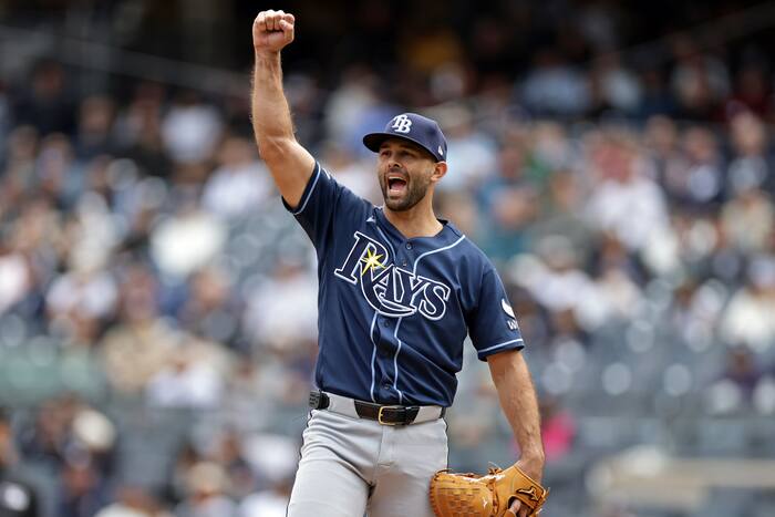 Nick Martinez returns to Yankee Stadium to pitch Rays into ALCS