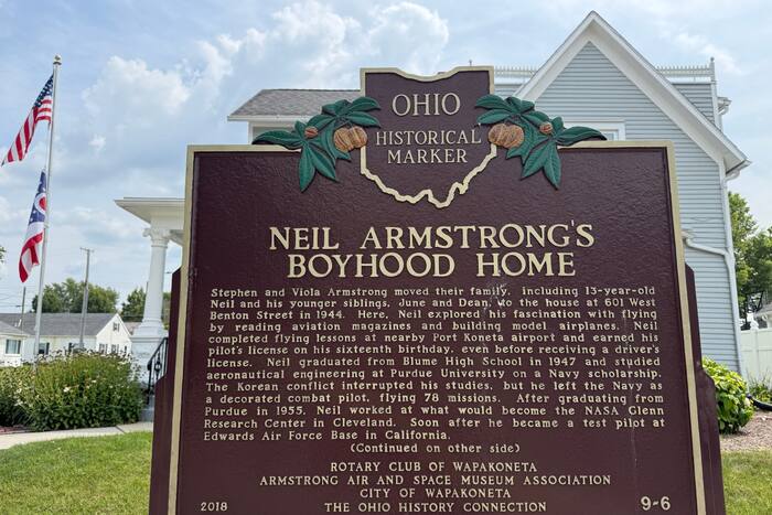 Retired pilot donates $400,000 to preserve Neil Armstrong's Ohio home