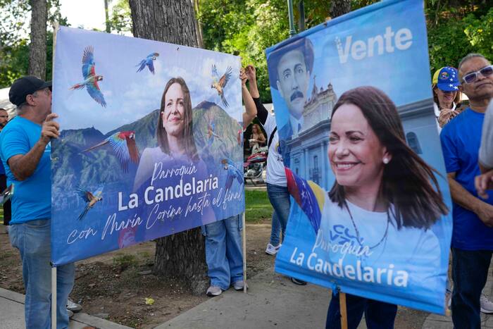 Venezuela's Nobel laureate opposition leader Machado returns from exile