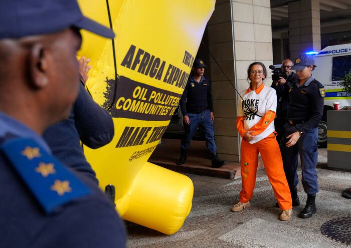Environmentalists Picket African Energy Week, Opposing New Oil and Gas