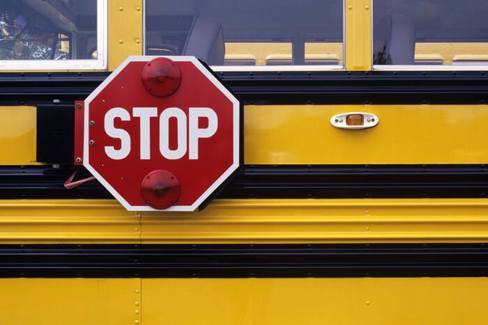 School bus hit by truck in Union County with no injuries