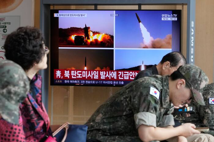 North Korea Fires Multiple Ballistic Missiles, Extending Test Streak