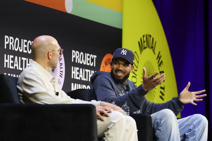 Knicks champion Towns opens up about grief on mental health day