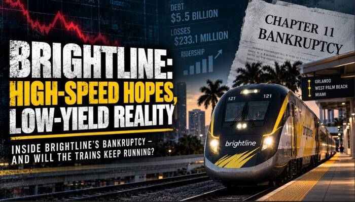 Brightline: High-speed hopes, low-yield reality
