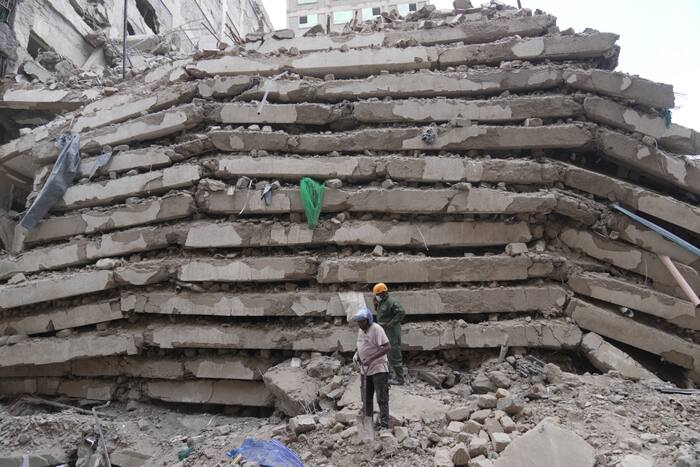 Tall building collapses in Nairobi with many feared trapped