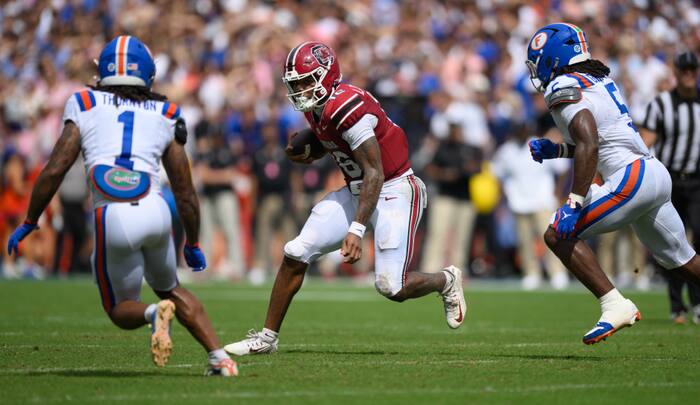 South Carolina stuns No. 16 Florida 38-19 in SEC victory
