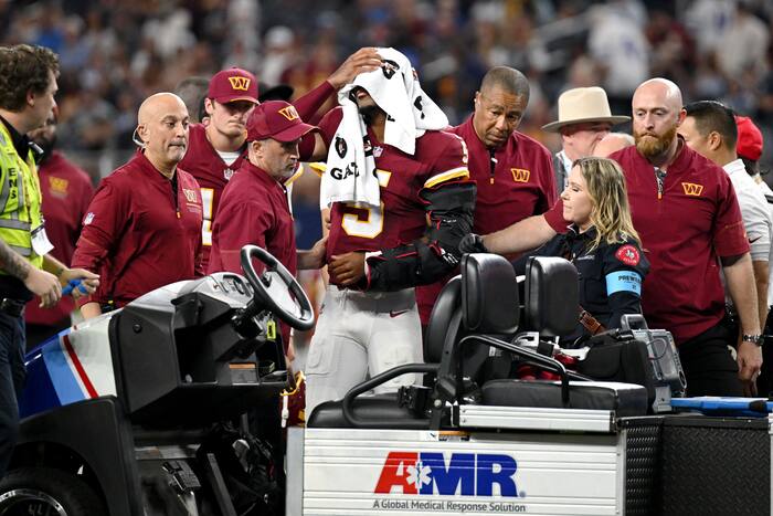 Daniels set to start for Commanders against Colts in London