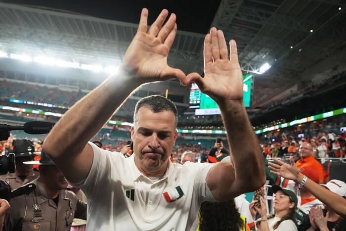Miami set for number one after historic Top 25 upheaval