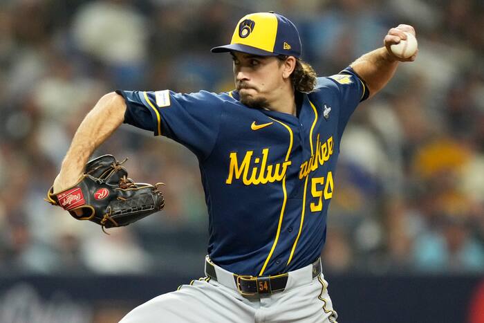 Gasser's World Series masterclass gives Brewers brink of title