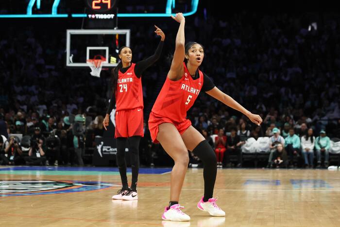 Angel Reese reaches WNBA Finals with Atlanta Dream