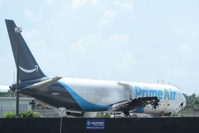 Federal report says pilots weren't warned about wind before Amazon cargo plane crashed in Miami