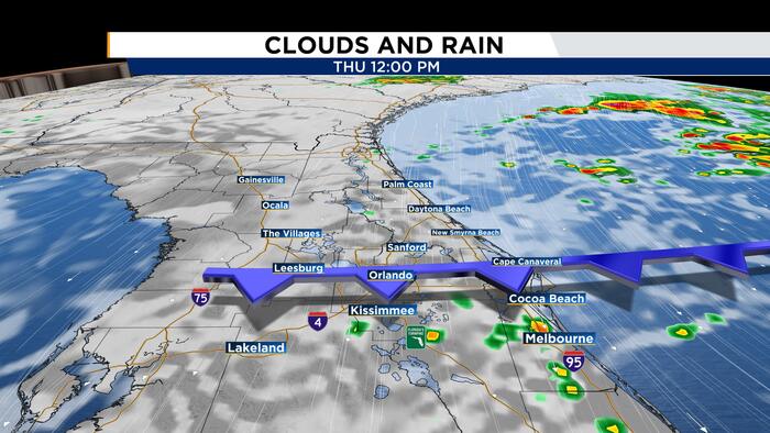 First cold front of the fall season arrives Thursday