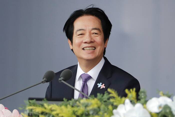Taiwan President Lai Urges Indo-Pacific Democracies to Keep Peace