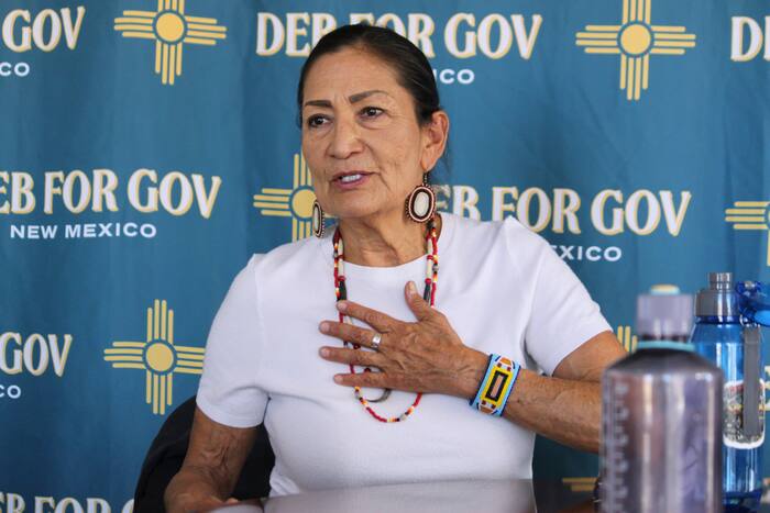 Deb Haaland seeks New Mexico governor post in historic bid