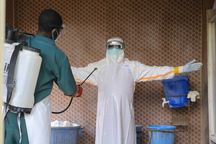 An Ebola treatment center was burned down as the death toll in Congo passes 4,000