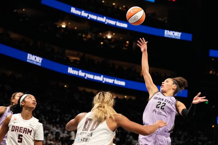 Golden State Valkyries beat Atlanta Dream to level WNBA Finals