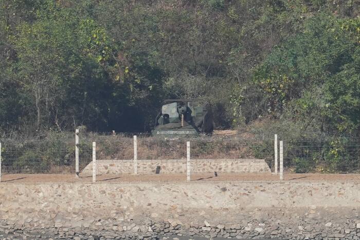 North Korea fires missile barrage toward the sea as tensions with South rise