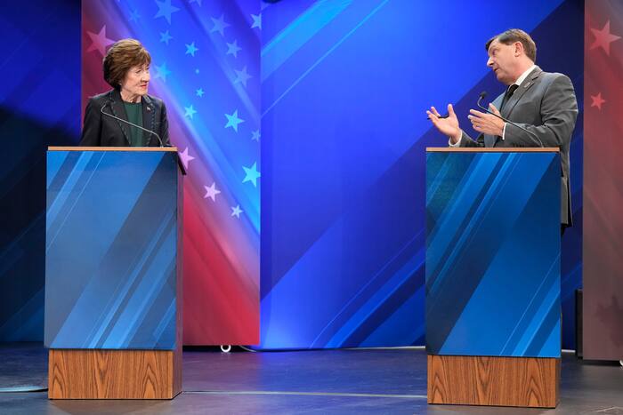 Jackson stands by telling Collins to shut up during Maine debate