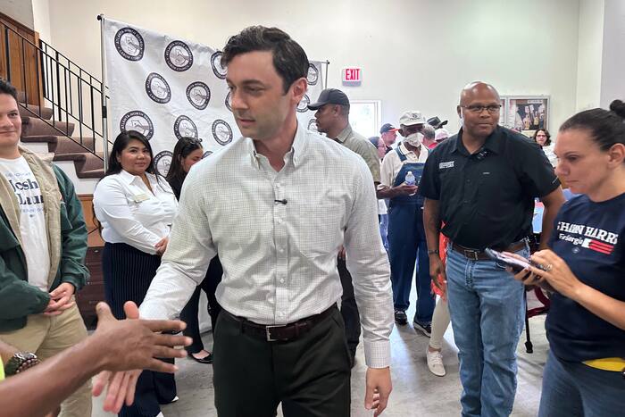 Ossoff and Collins make election pitch from routine Senate work