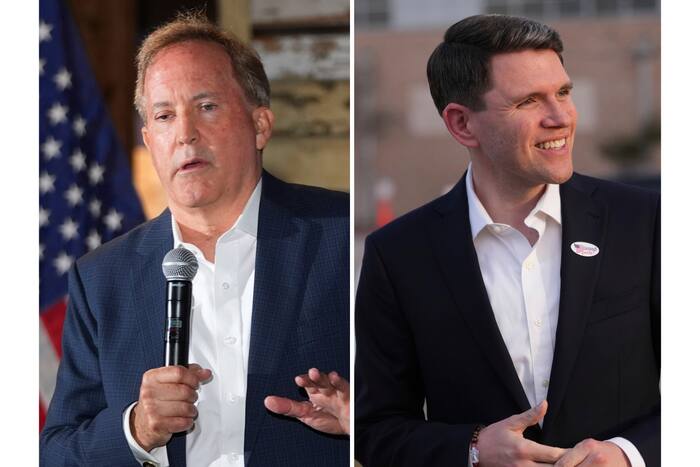 Paxton and Talarico battle for Texas Senate seat