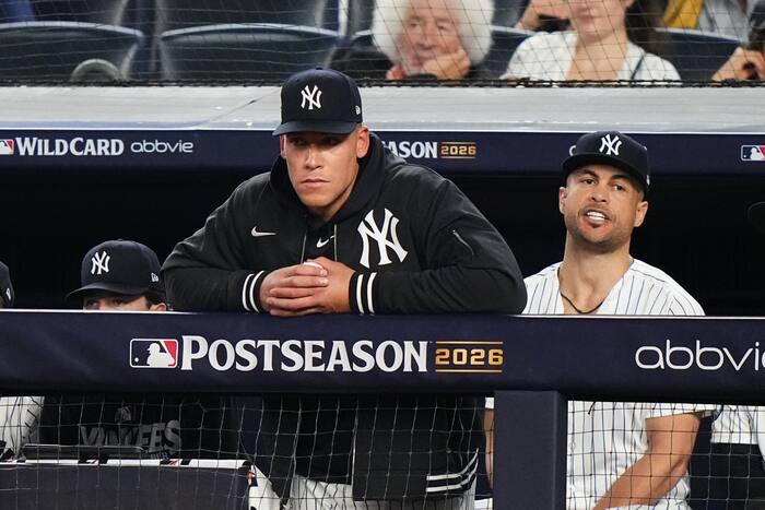 Aaron Judge left off Yankees roster for Division Series