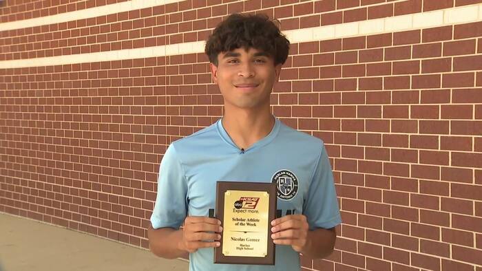 Scholar Athlete of the Week: Nicolas Gomez, Harlan High School