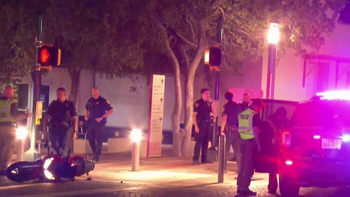 Motorcyclist dies after crash during race downtown, police say
