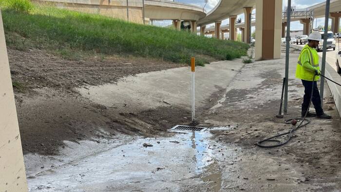 TxDOT prepares San Antonio roads for heavy rain with barricades, signs