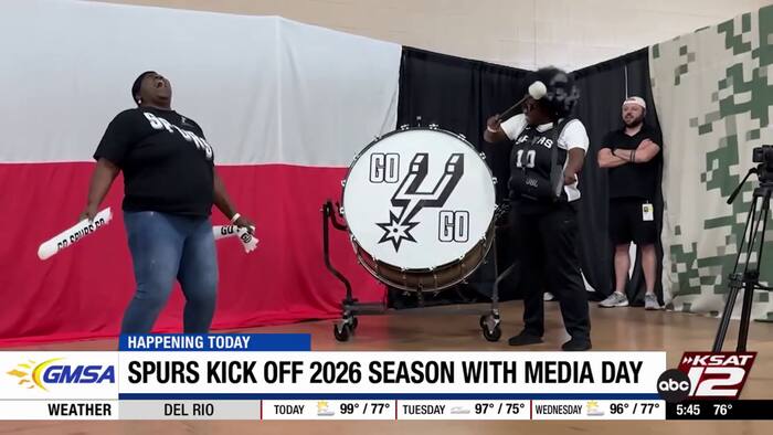 Spurs open media day as training camp begins for 2026-27 season