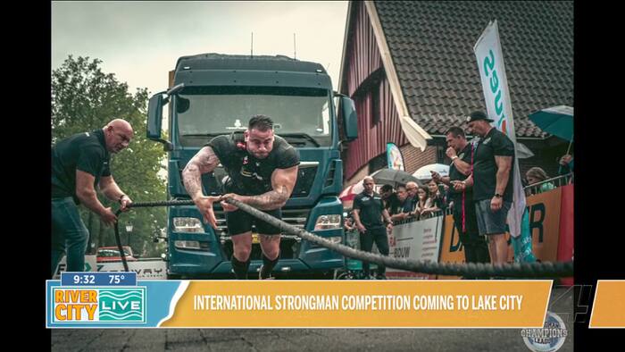 The International Strongman competition is coming to Lake City