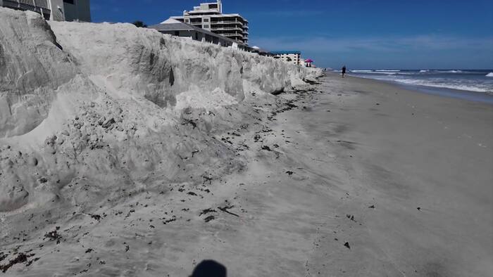 King tides strip Volusia County beaches, putting recent sand project to test