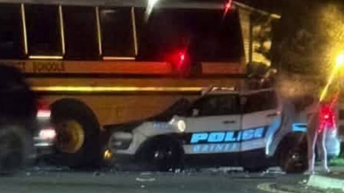 Off-duty Gainesville police officer seriously injured after rear-ending Marion County school bus