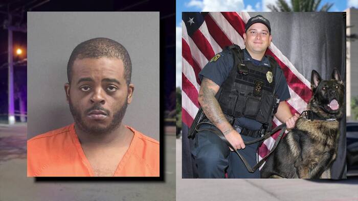 Ormond Beach officer shot while guarding suspect accused of attacking elderly couple at Daytona College, police say